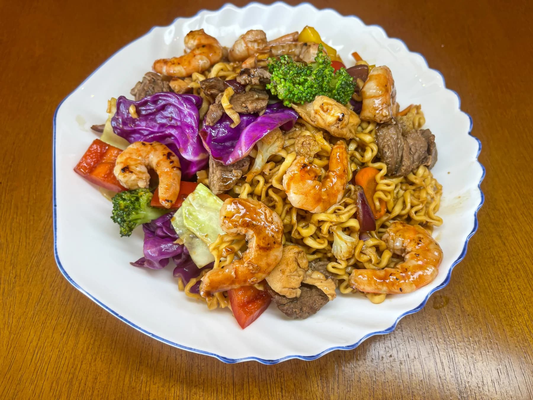 Yakisoba Camarão